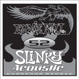 Струна для акустических гитар ERNIE BALL .052 Slinky Acoustic P01852, фото 